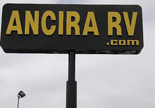 Ancira RV sign