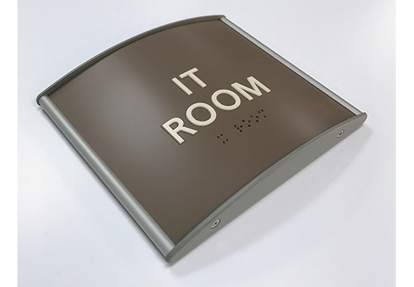 IT Room sign